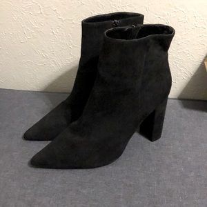 Black Bamboo ankle boots!